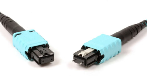 Multi-fiber push-on connectors